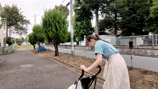 spay532【ベビーカー妻N@杉並区】素人ペイペイ エロGIF 2