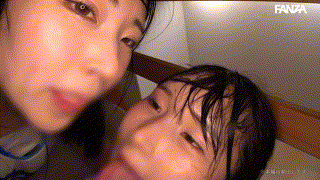 smuw034【ひかる＆かな】素人ムクムク-W- エロGIF 5