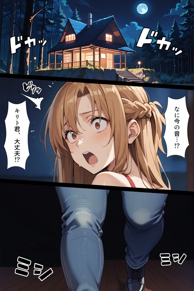 復讐されるアスナ-極悪プレイヤーは現実世界まで追ってくる- 無料エロ漫画 raw エロ同人誌画像 005