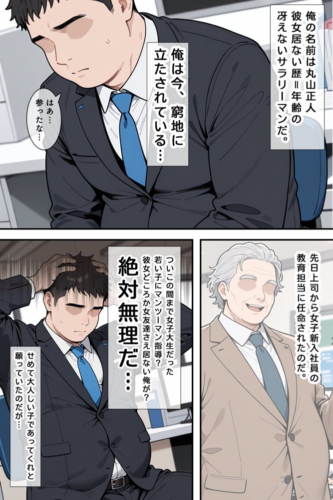 あざとい系新卒ギャルにガチ恋されてしまった話 無料エロ漫画 raw エロ同人誌画像 001