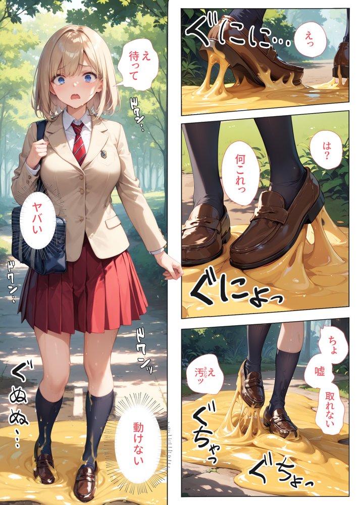 子○のシたことだから -○キの仕掛けたとりもちにJKが引っかかる- 無料エロ漫画 raw エロ同人誌画像 003