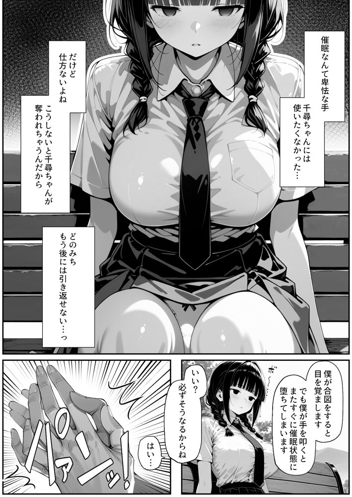 趣味で催●術ヤってます〜ずっと好きだった子に彼氏が出来てしまったので催●術で寝取ってやった〜 無料エロ漫画 raw エロ同人誌画像 009