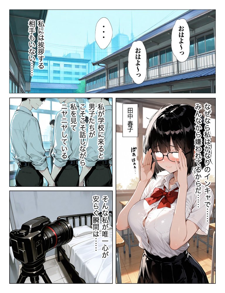 爆乳発情女子校生 底なしの制欲をライブ配信で見せつける 全113P 無料エロ漫画 raw