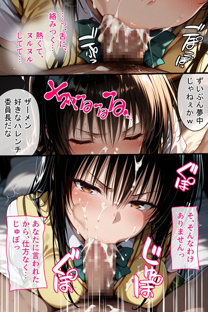 憧れの処女ヒロインが絶倫おじさんによって快楽堕ち性●隷にされる話 古手川唯編 無料エロ漫画 raw エロ同人誌画像 017