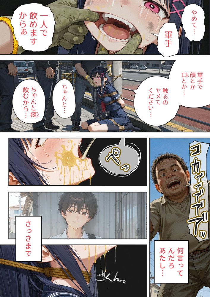 痰壺 無料エロ漫画 raw エロ同人誌画像 022