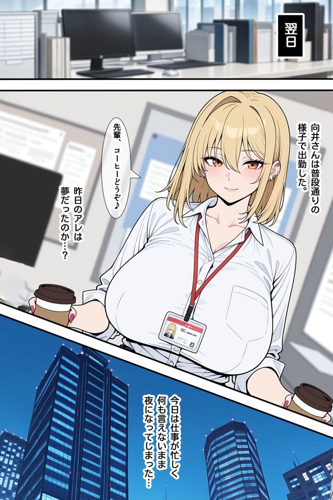 あざとい系新卒ギャルにガチ恋されてしまった話 無料エロ漫画 raw エロ同人誌画像 029