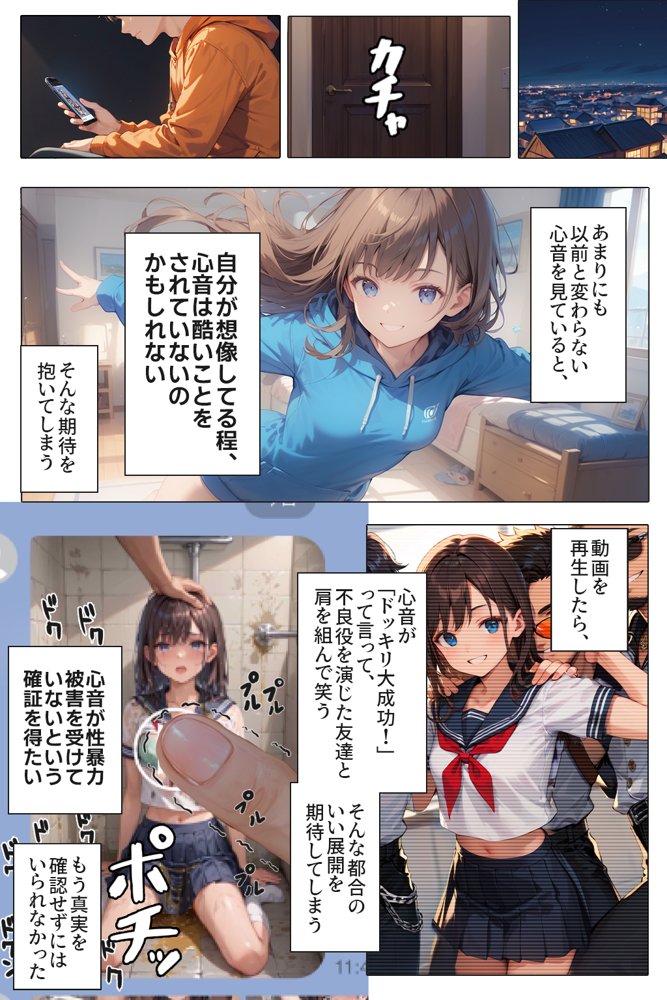 逃げてもいいんだよ 完全版 無料エロ漫画 raw エロ同人誌画像 032
