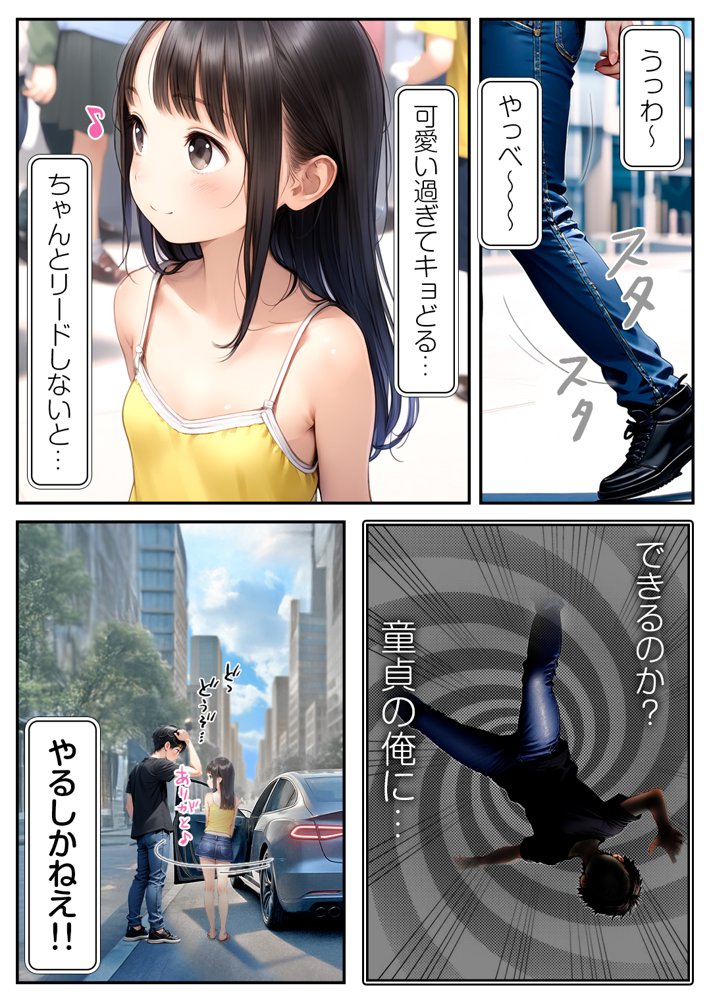 【漫画】初体験【99P】さらば青春コンプレックスの闇■夏休み■思春期少女■好奇心■ 無料エロ漫画 raw エロ同人誌画像 006