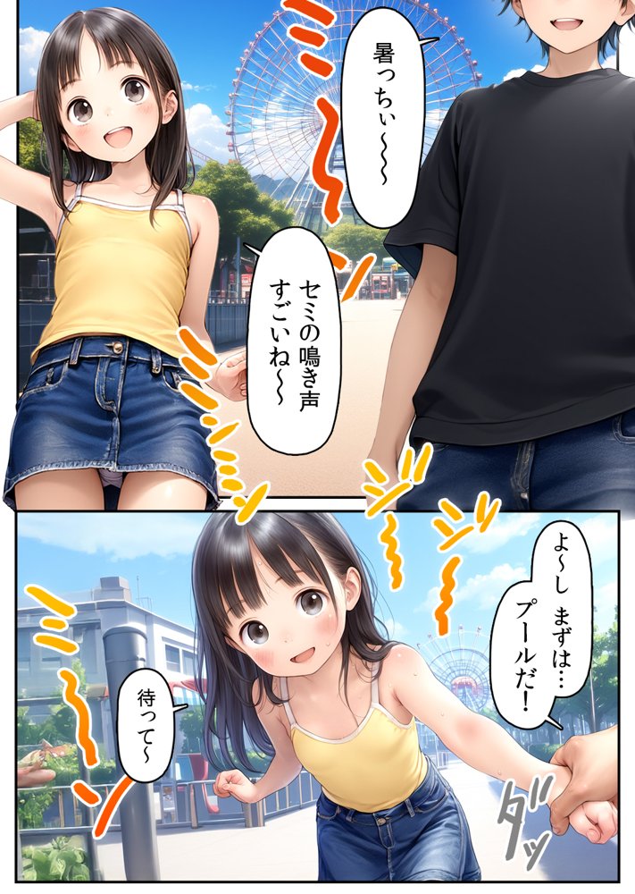 【漫画】初体験【99P】さらば青春コンプレックスの闇■夏休み■思春期少女■好奇心■ 無料エロ漫画 raw エロ同人誌画像 009