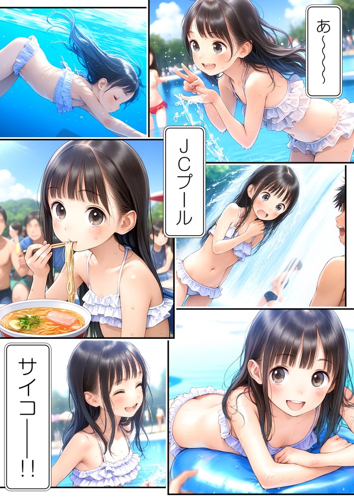 【漫画】初体験【99P】さらば青春コンプレックスの闇■夏休み■思春期少女■好奇心■ 無料エロ漫画 raw エロ同人誌画像 010