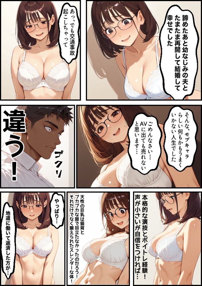 ボクの妻がAV女優にされて開花した話 無料エロ漫画 raw エロ同人誌画像 017