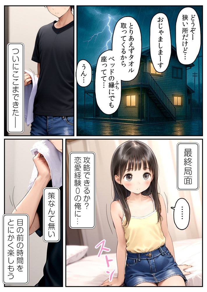【漫画】初体験【99P】さらば青春コンプレックスの闇■夏休み■思春期少女■好奇心■ 無料エロ漫画 raw エロ同人誌画像 019