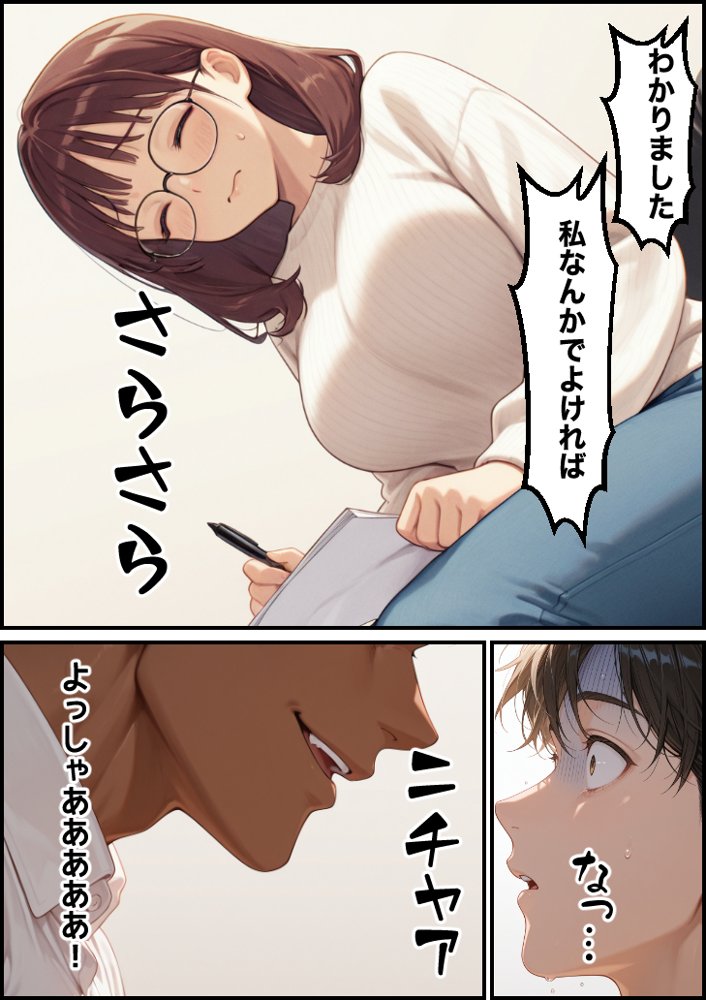 ボクの妻がAV女優にされて開花した話 無料エロ漫画 raw エロ同人誌画像 008