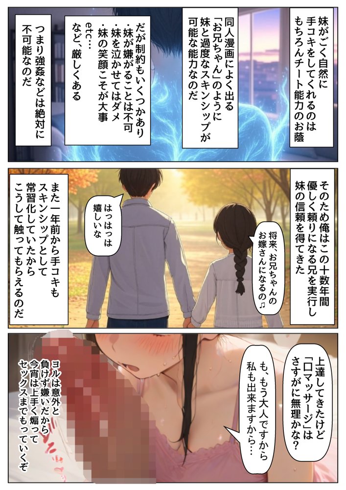 俺は大好きなヨルのお兄ちゃんになる《セリフ有りCG版》〜《馬並み巨根お兄ちゃんに転生》〜 無料エロ漫画 raw エロ同人誌画像 008