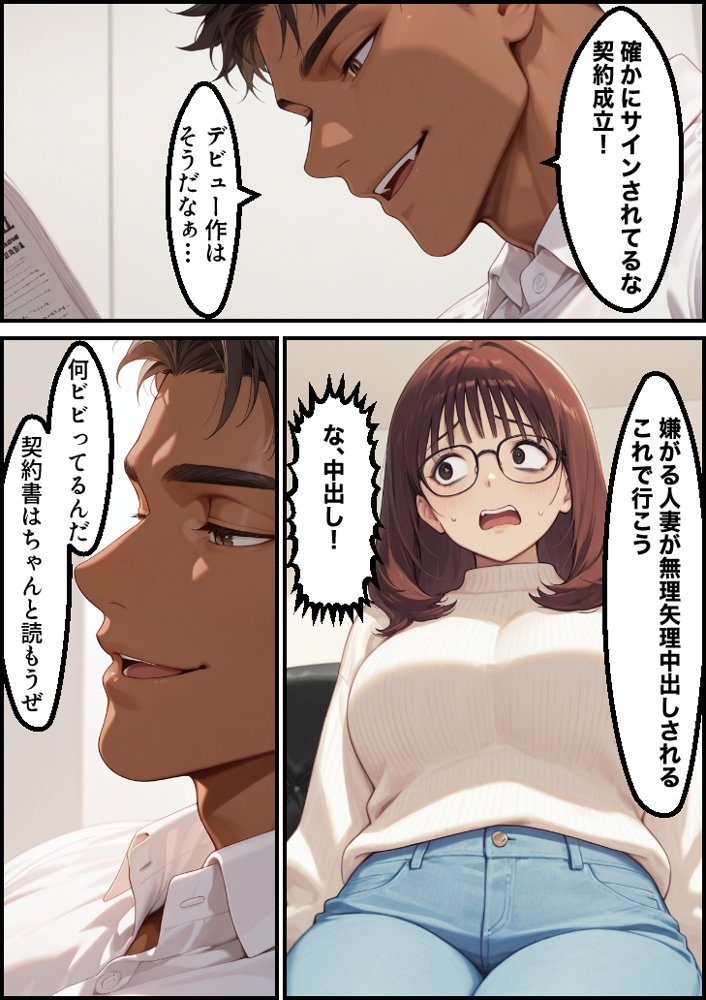 ボクの妻がAV女優にされて開花した話 無料エロ漫画 raw エロ同人誌画像 009