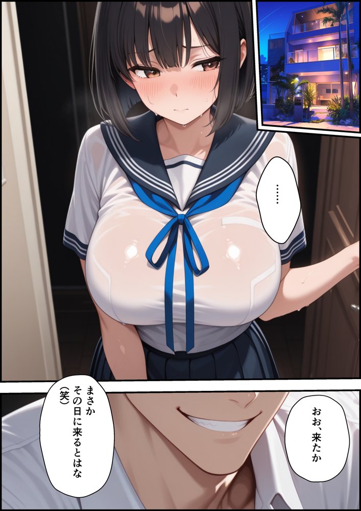 ボクを守るために不良の性奴●になっても絶対に堕ちないカノジョ3 無料エロ漫画 raw