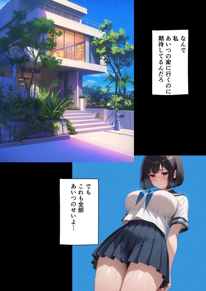 ボクを守るために不良の性奴●になっても絶対に堕ちないカノジョ3 無料エロ漫画 raw