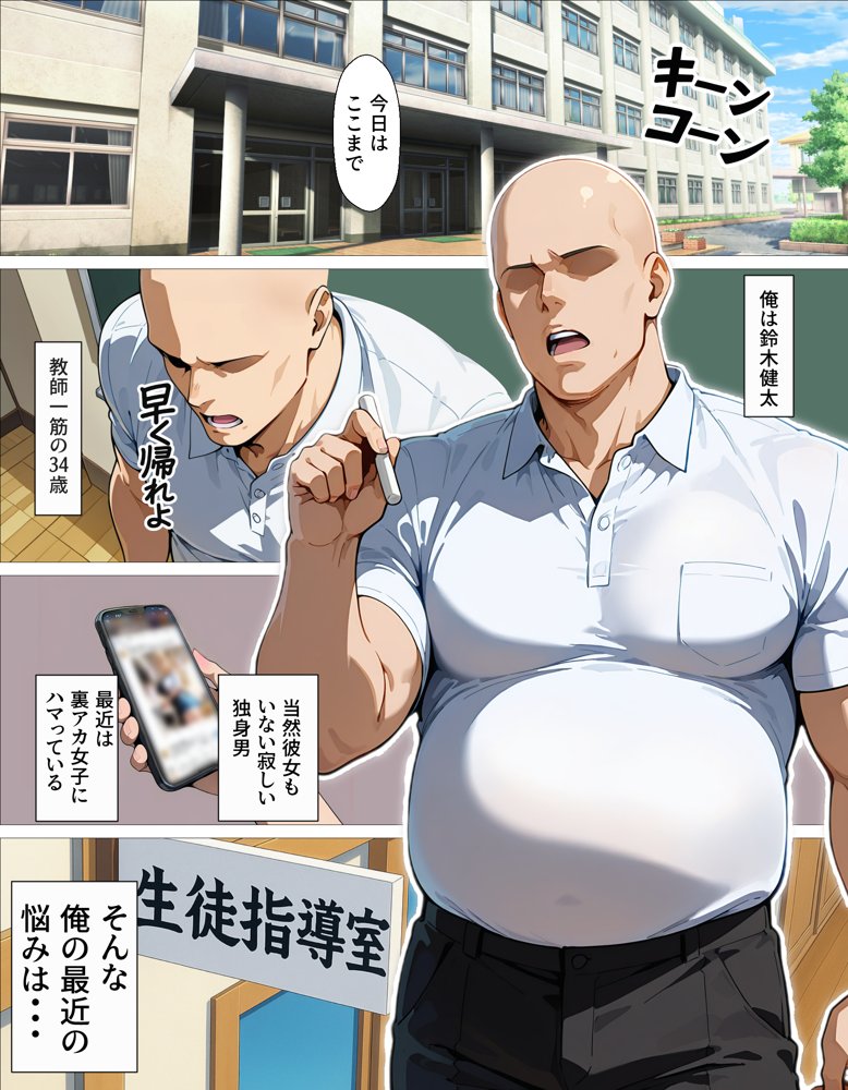 教え子ギャルの裏アカを見つけた話〜竿役契約から始まるガチ恋堕ちSEX 無料エロ漫画 raw エロ同人誌画像 002