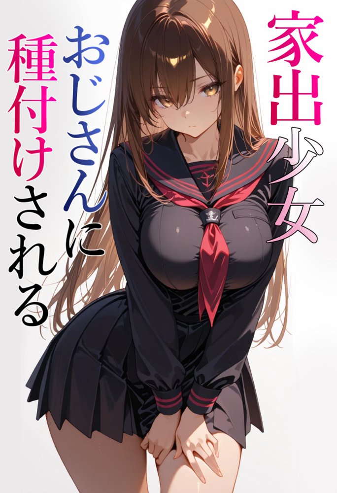 家出少女 おじさんに種付けされる 無料エロ漫画 raw エロ同人誌画像 001