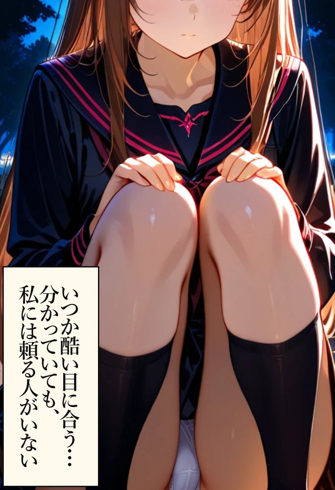 家出少女 おじさんに種付けされる 無料エロ漫画 raw エロ同人誌画像 009