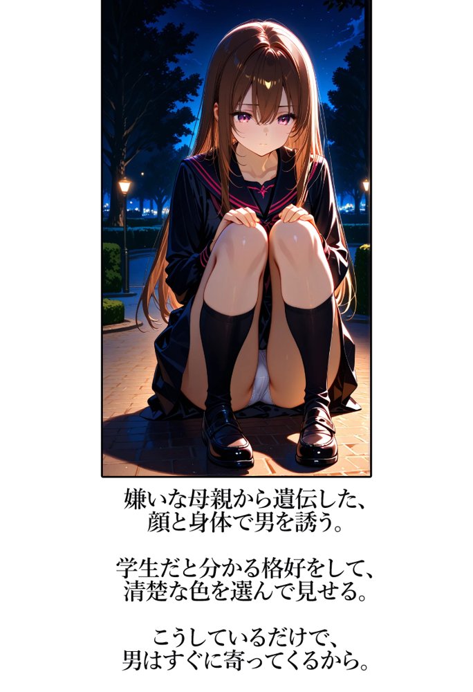 家出少女 おじさんに種付けされる 無料エロ漫画 raw エロ同人誌画像 011