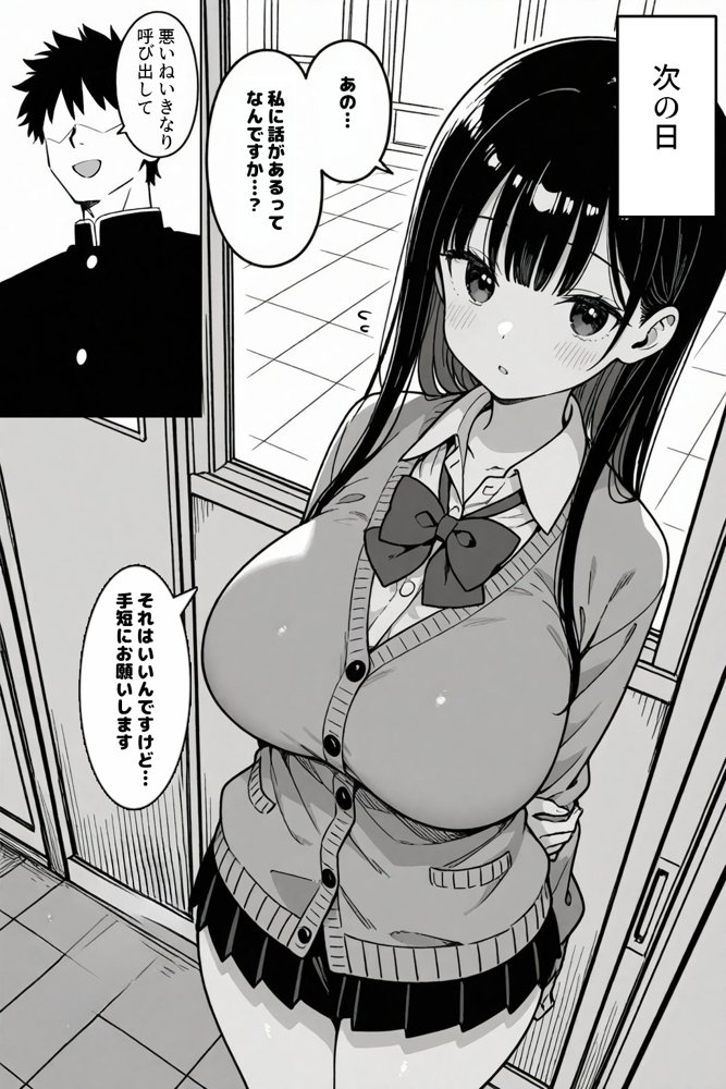 黒髪ロングで清楚なあの子が裏垢バレして専用肉オナホにされる話 無料エロ漫画 raw エロ同人誌画像 008