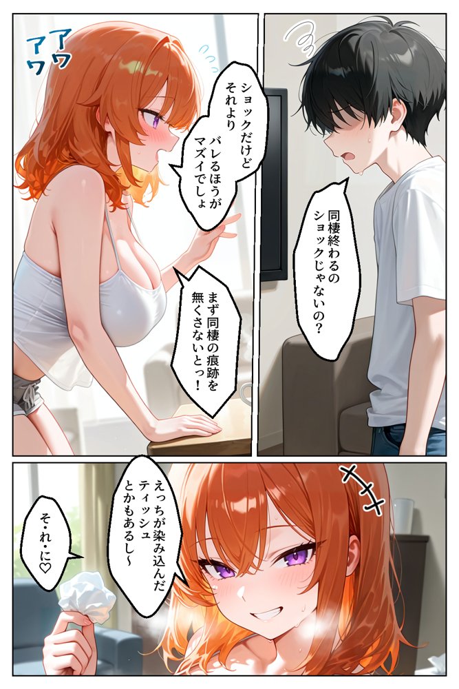 家出してきたクラスの人気ギャルが彼女になったら親バレ寸前でも何度も中出しHさせてくれた話 無料エロ漫画 raw エロ同人誌画像 006
