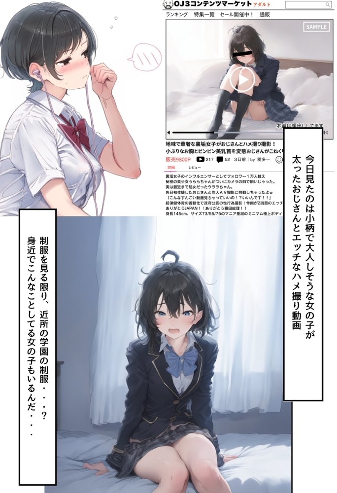 おじさん限定マッチングアプリ【おじ恋】で処女捧げちゃいました。 無料エロ漫画 raw