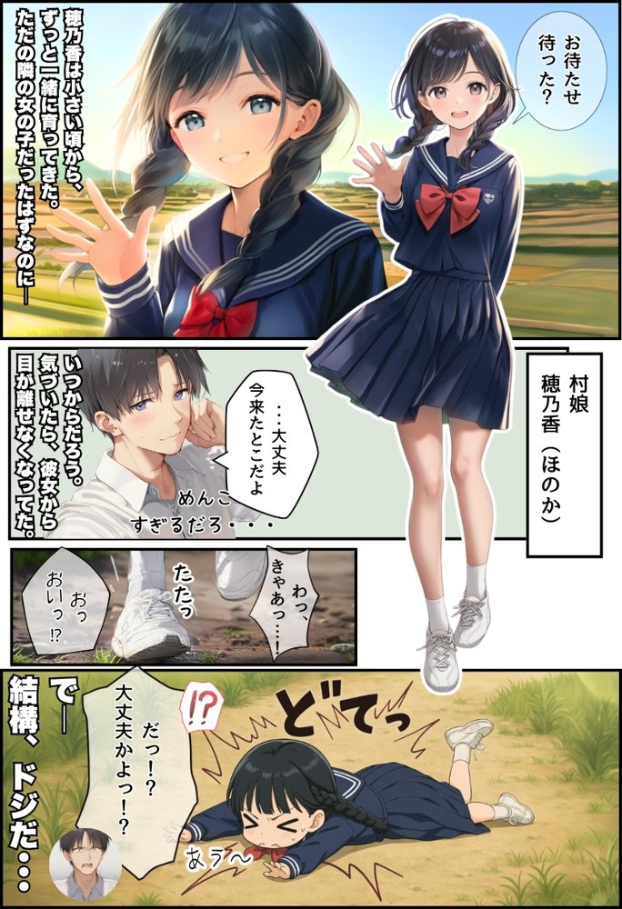 【因習村】村の飢饉を救うため差し出された僕の彼女、BMI40越えの性欲だけはいっちょ前の種付けおじさんに媚薬を飲まされ、おじさん特有のねちっこい前戯で全身べちょべちょに舐められた挙げ句、聖なる肉棒（チンカス付き）の掃除を実施！その後は遂に処女おまんこにゴールイン！入念かつ丹念にがん突きにされ、イキまくりんぐ！一晩中汗だくで連続絶頂アクメを決めさせられた話 無料エロ漫画 raw エロ同人誌画像 009