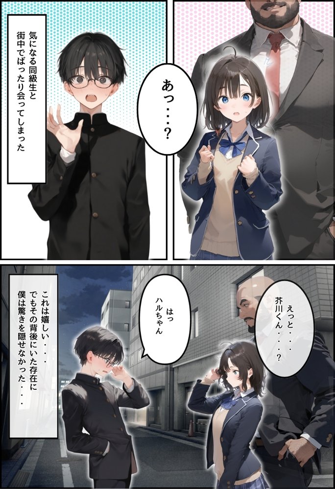 地味で華奢な裏垢女子がおじさんに甘やかされてハメ撮り撮影〜BSS編、僕が先に好きだったのに〜 無料エロ漫画 raw エロ同人誌画像 033