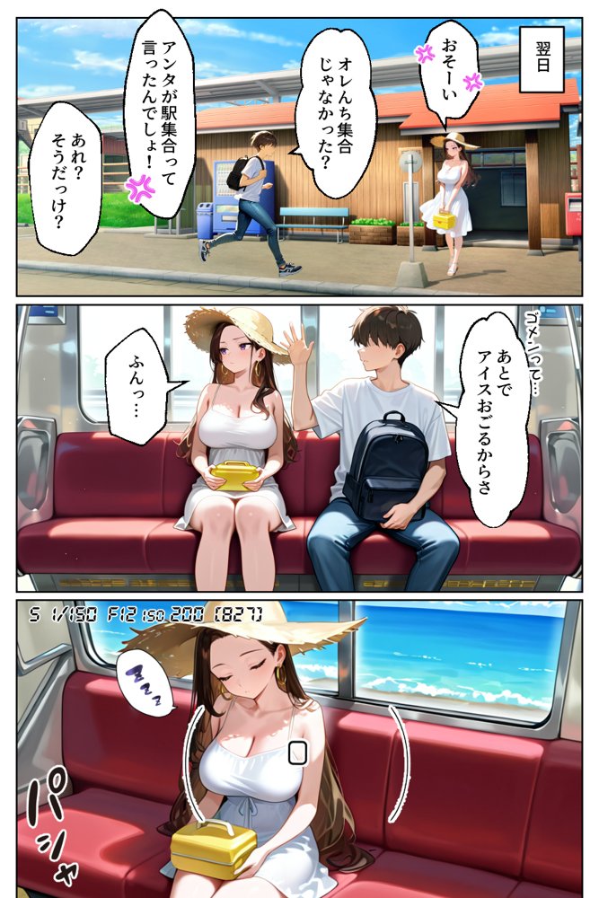 強気だけど実はチョロすぎる幼馴染ギャルー夏休み編ー 無料エロ漫画 raw