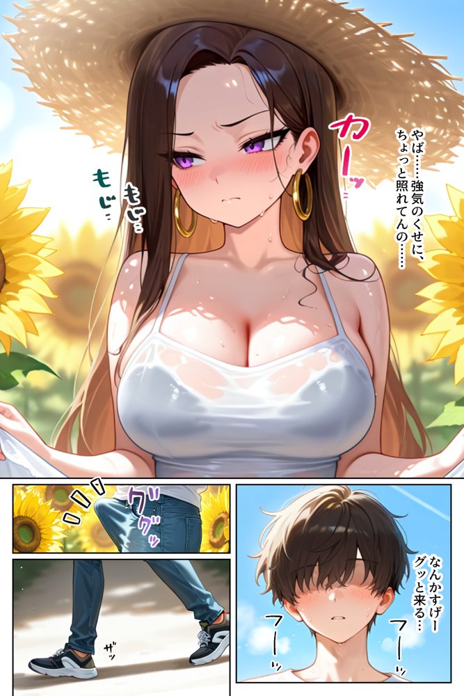 強気だけど実はチョロすぎる幼馴染ギャルー夏休み編ー 無料エロ漫画 raw