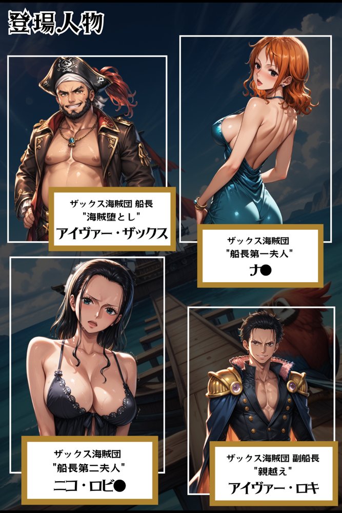 巨乳海賊狩り 3 〜服従の証 完全妊娠 Wフェラ〜 無料エロ漫画 raw