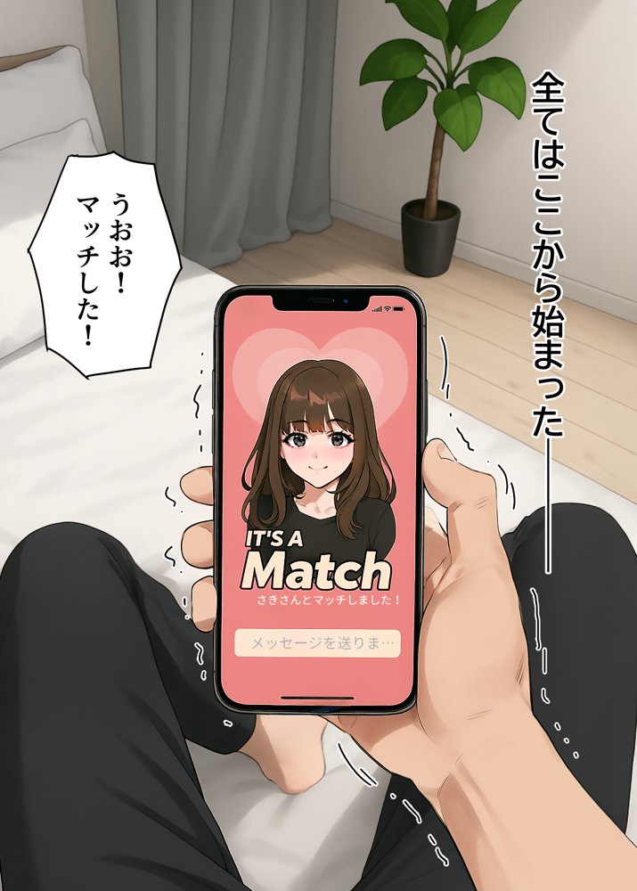 【実話】童貞マチアプ体験記！冴えないエンジニア（23）が愛を証明するまでwww 無料エロ漫画 raw エロ同人誌画像 001