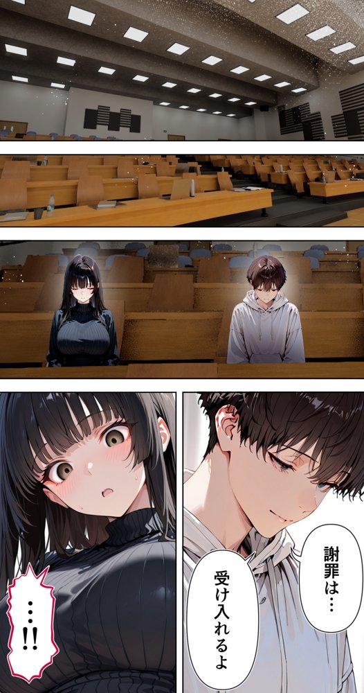 すけべ過ぎてシスターになるの諦めた私…大学の男子便所でオナってたら隣の個室もオナッててててっ…ひぃ思わずのぞいたら目が合って始まる…初恋？ 無料エロ漫画 raw エロ同人誌画像 042