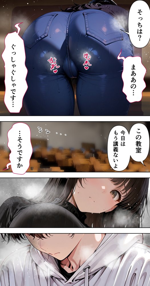 すけべ過ぎてシスターになるの諦めた私…大学の男子便所でオナってたら隣の個室もオナッててててっ…ひぃ思わずのぞいたら目が合って始まる…初恋？ 無料エロ漫画 raw エロ同人誌画像 070