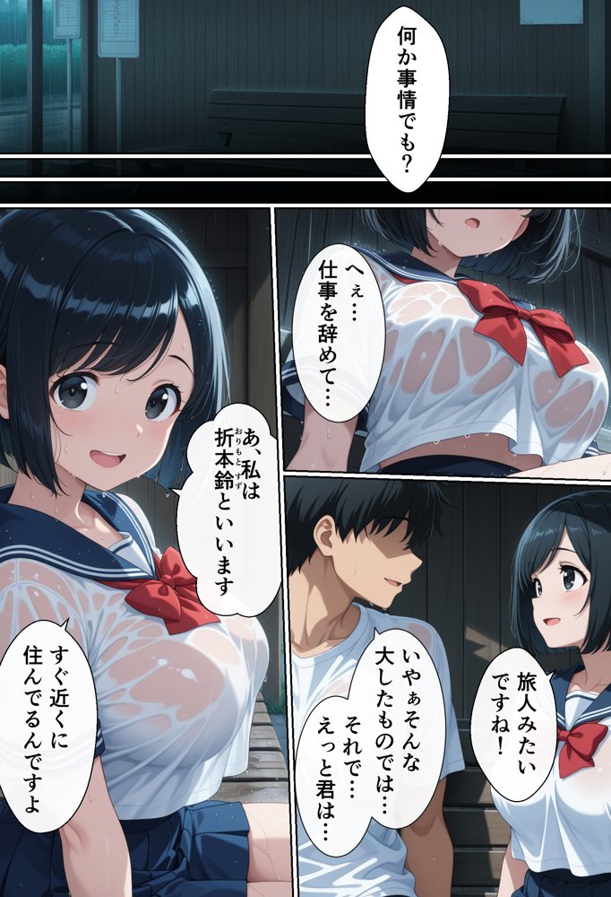 田舎で極上親子丼 無料エロ漫画 raw エロ同人誌画像 008
