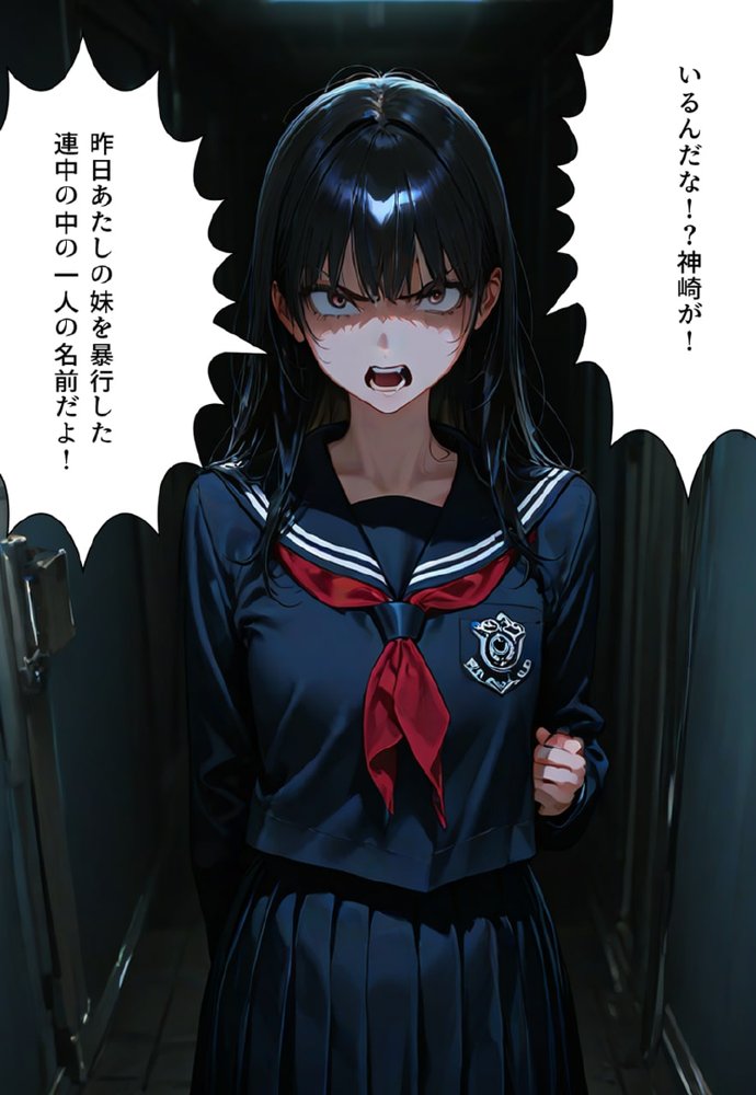 全校女体化★スクールジャッジ〜謎の美少女の裁きはセーラー服で下される〜 無料エロ漫画 raw エロ同人誌画像 012