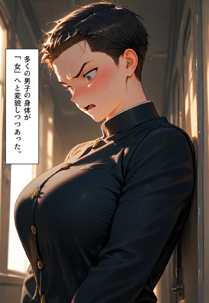 全校女体化★スクールジャッジ〜謎の美少女の裁きはセーラー服で下される〜 無料エロ漫画 raw エロ同人誌画像 026