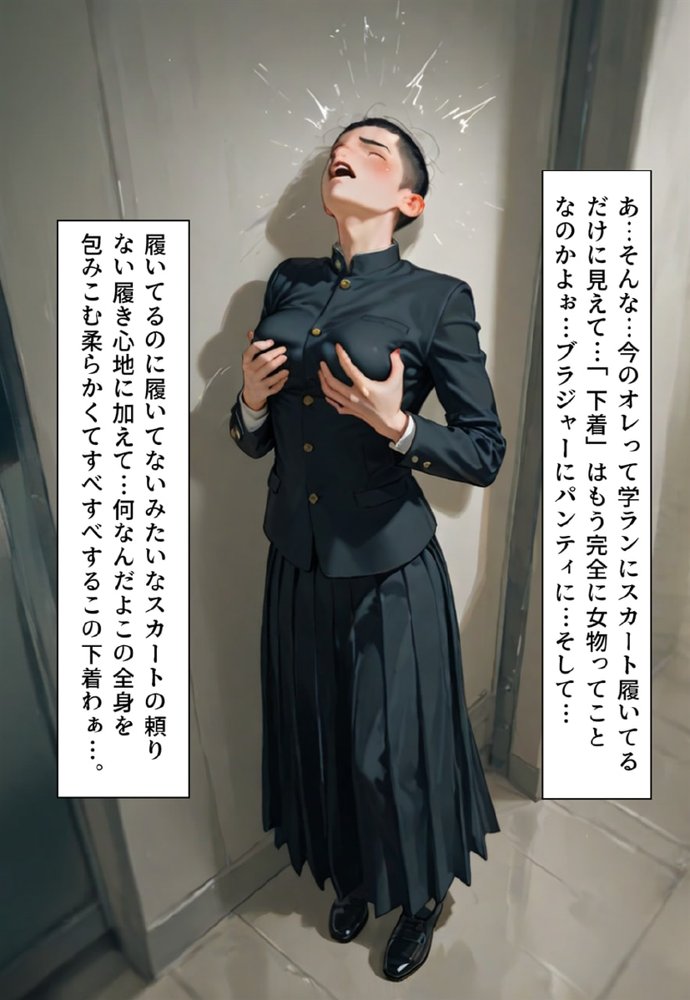 全校女体化★スクールジャッジ〜謎の美少女の裁きはセーラー服で下される〜 無料エロ漫画 raw エロ同人誌画像 049