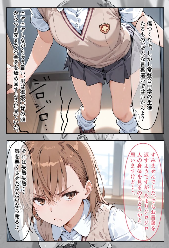 とある超能力者の寝取られ 御坂〇琴編 無料エロ漫画 raw エロ同人誌画像 008