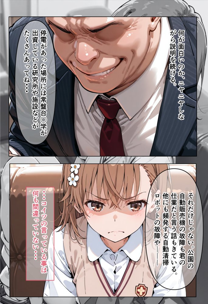 とある超能力者の寝取られ 御坂〇琴編 無料エロ漫画 raw エロ同人誌画像 042