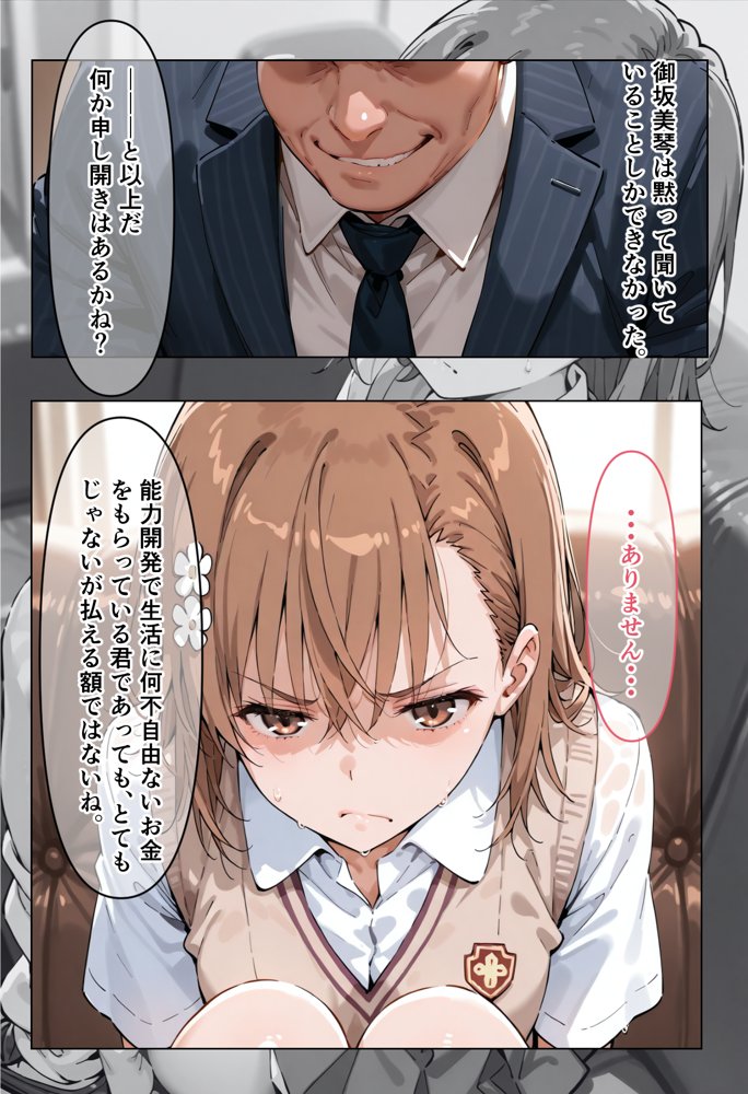 とある超能力者の寝取られ 御坂〇琴編 無料エロ漫画 raw エロ同人誌画像 043