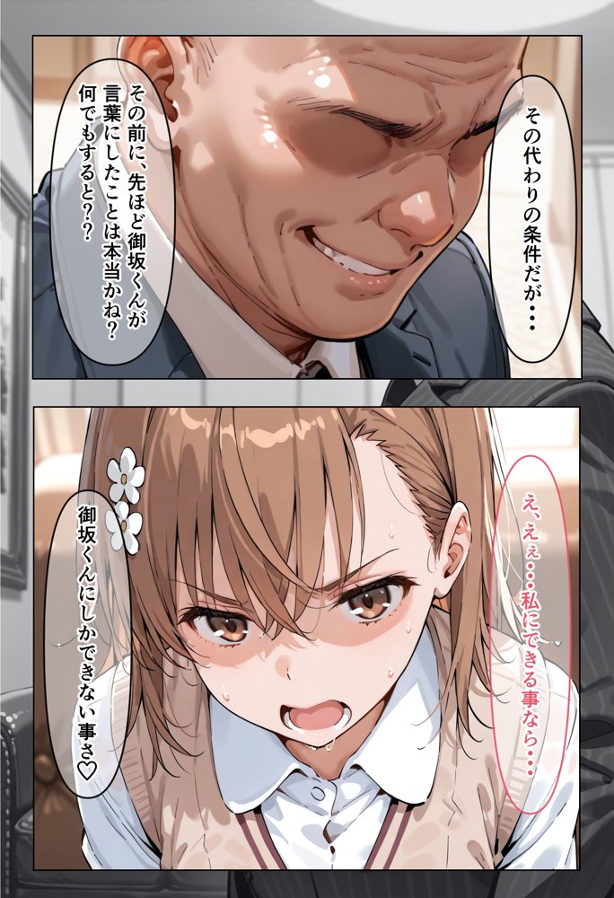 とある超能力者の寝取られ 御坂〇琴編 無料エロ漫画 raw エロ同人誌画像 047
