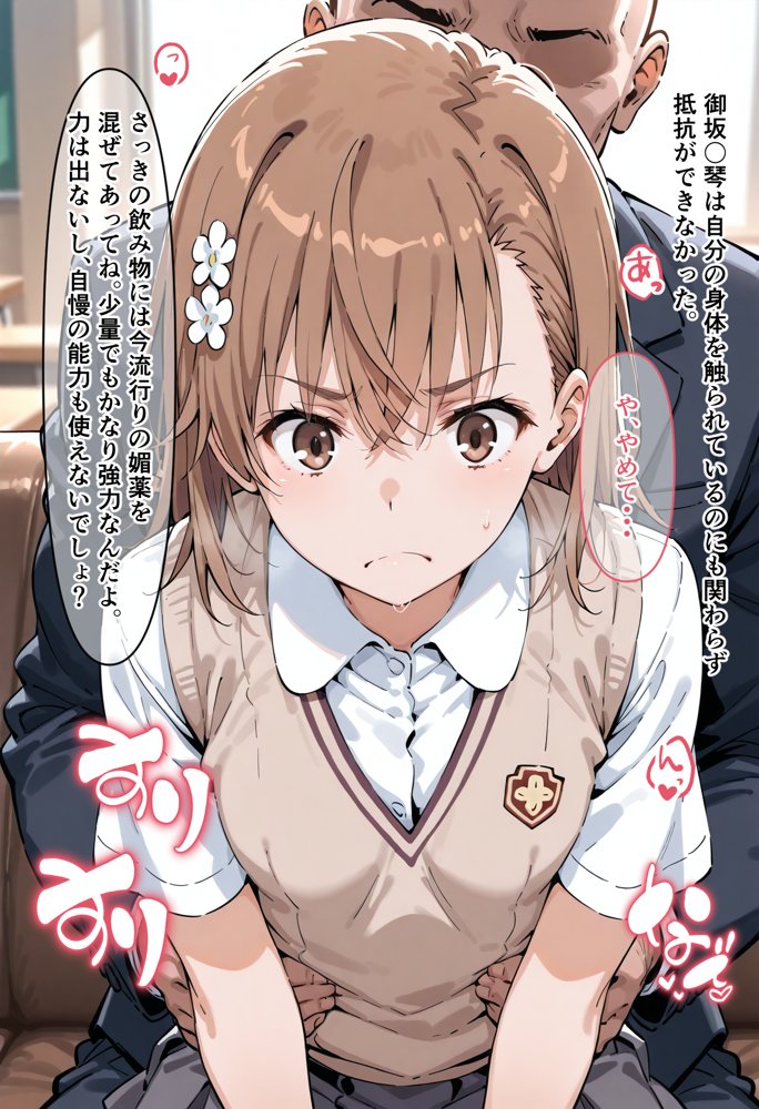 とある超能力者の寝取られ 御坂〇琴編 無料エロ漫画 raw エロ同人誌画像 049