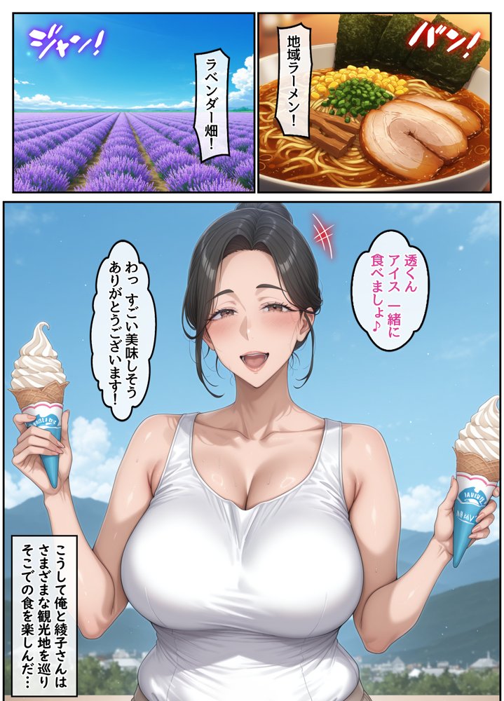 欲求不満を隠し続けてきた未亡人女将と汗だくで求め合う温泉宿の夜2 無料エロ漫画 raw エロ同人誌画像 010