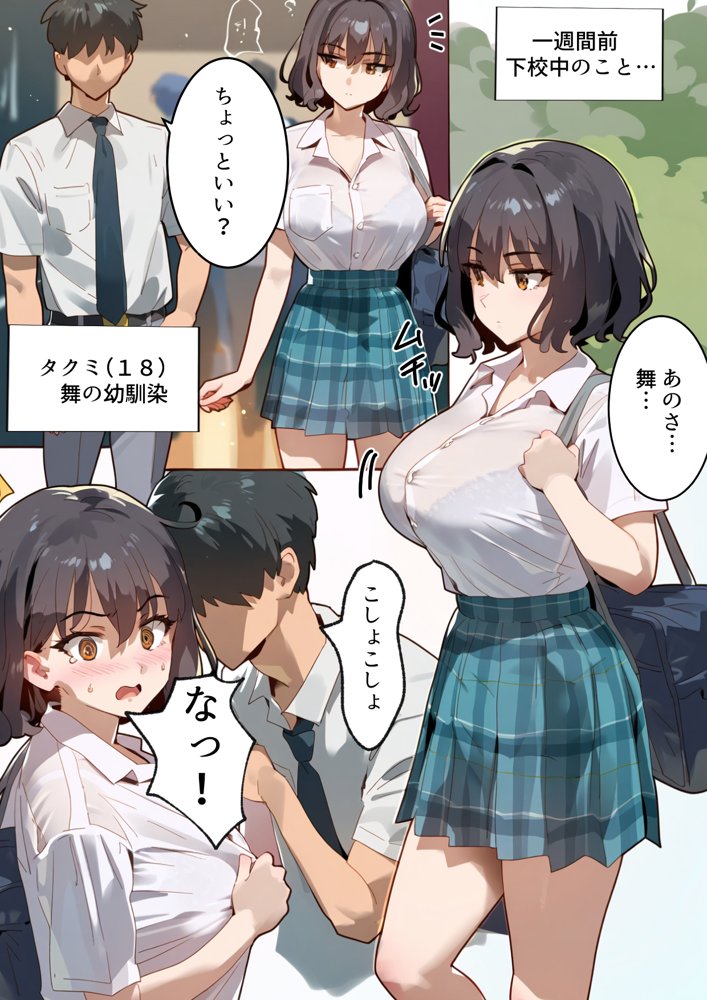 托卵命日！種付義父さん家の義妹にされ寝取られた幼馴染-母親再婚。幼馴染巨乳女子は実父の命日に嫌いな男達（義父＆義兄）に寝取られ孕まされる話 無料エロ漫画 raw エロ同人誌画像 008