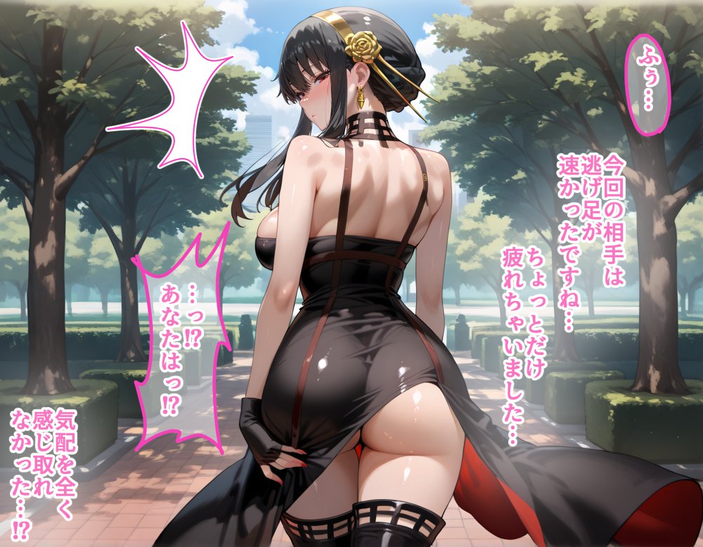ヨルとフィオナを着せ替え縛って無責任膣内出しする話 無料エロ漫画 raw エロ同人誌画像 001