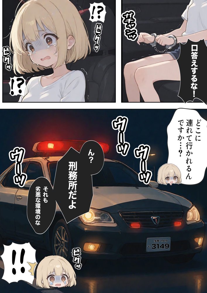 男性刑務所肉便器女  男として誤認逮捕されたOLの末路 無料エロ漫画 raw