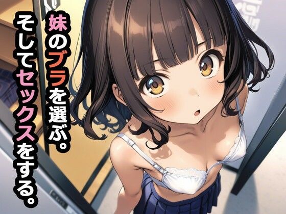 妹のブラを選ぶ。そしてセックスをする。 無料エロ漫画 raw
